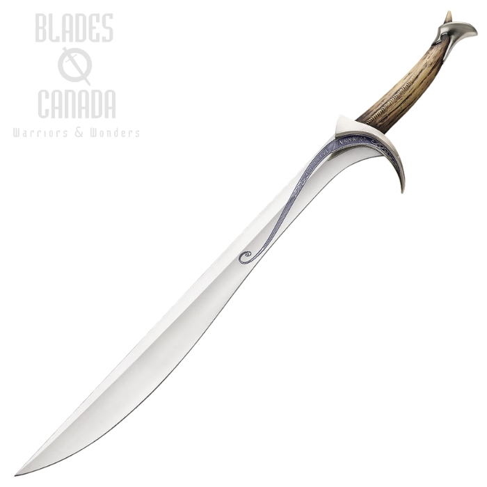 UC The Hobbit Orcrist Sword Of Thorin, with Display Plaque, UC2928